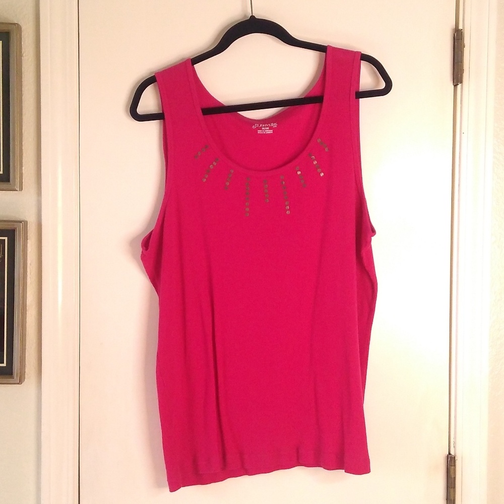 St. John's Bay Knit Tank - 3X